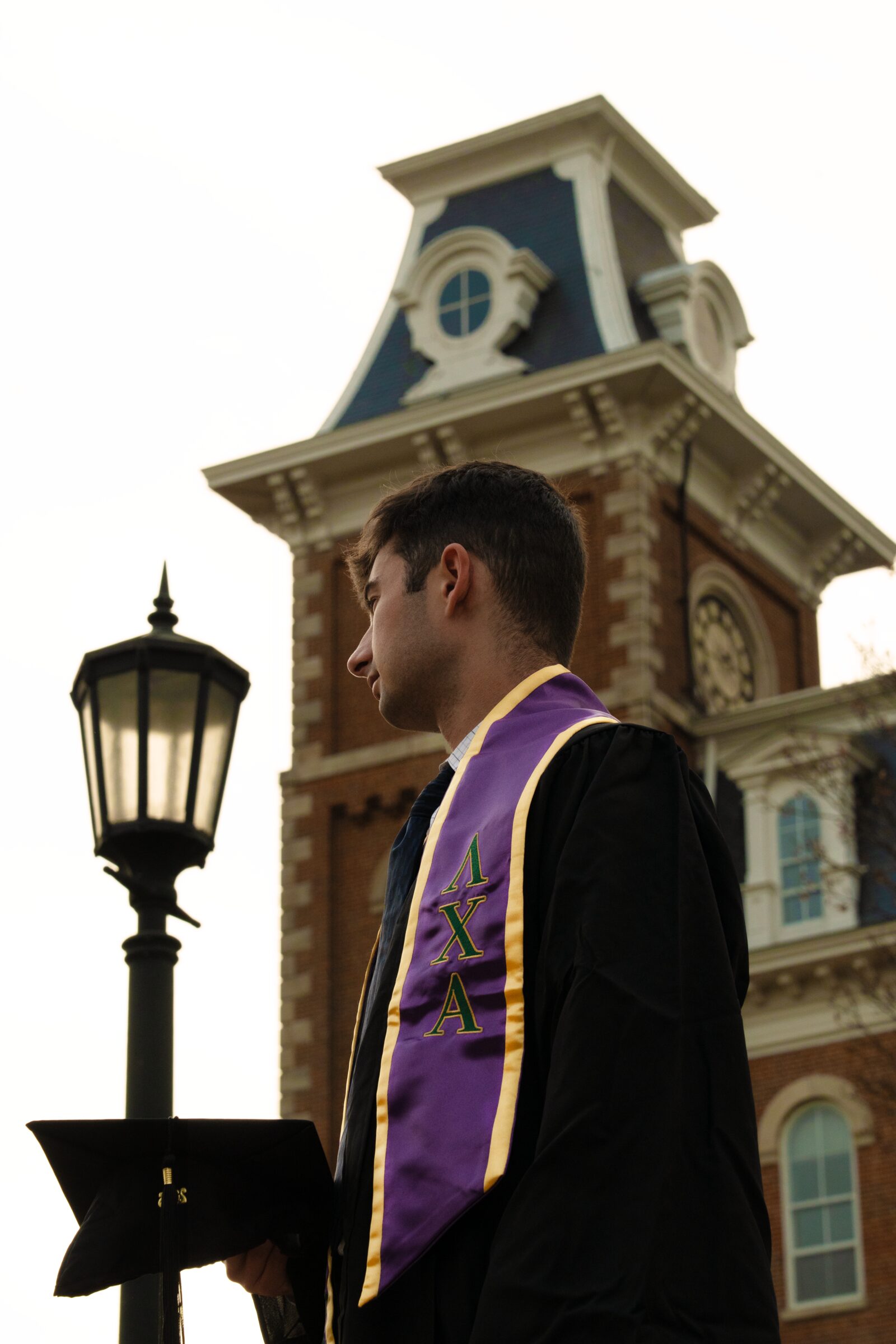 Senior portrait gallery — Old Main, University of Arkansas